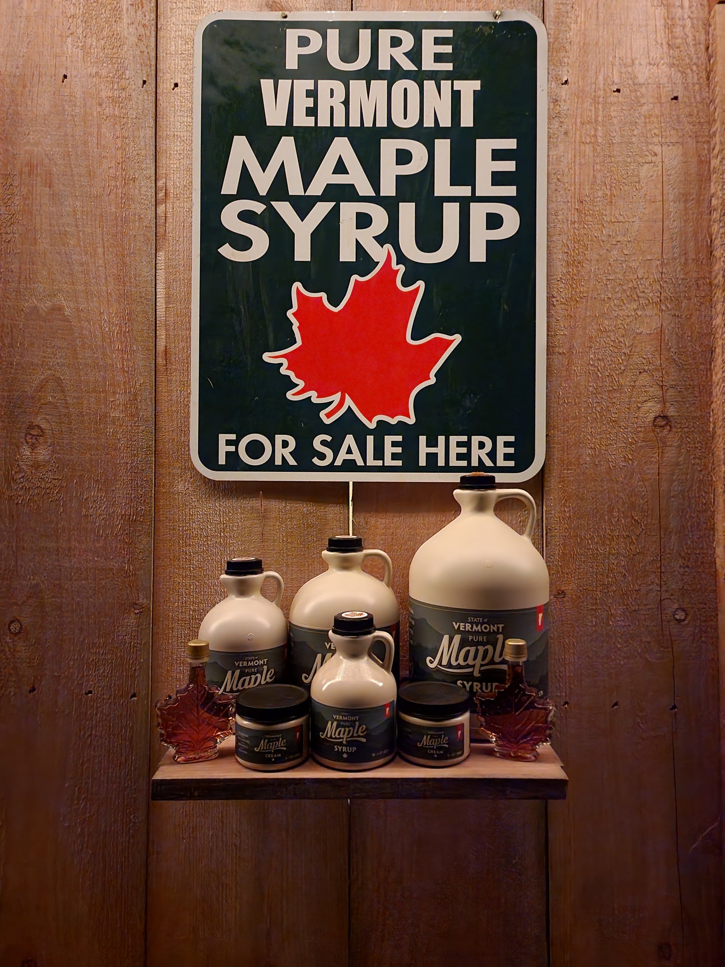 Pure Vermont Maple Syrup