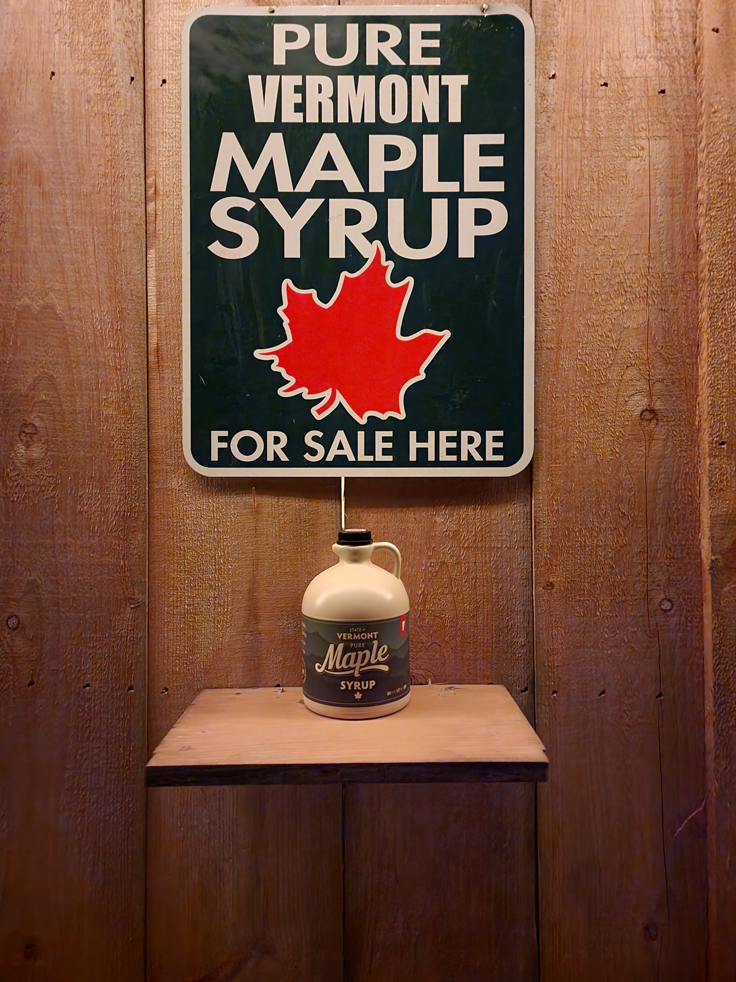 Pure Vermont Maple Syrup