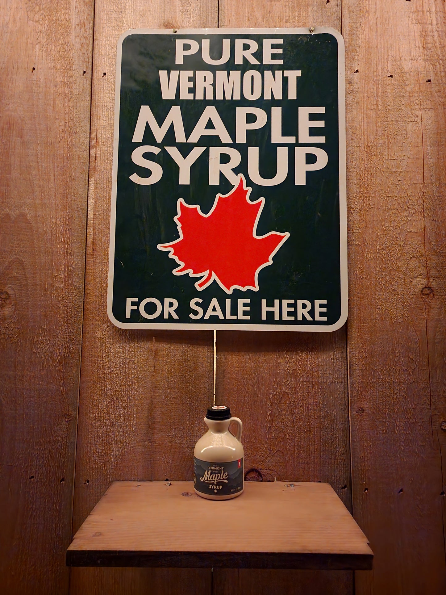 Pure Vermont Maple Syrup