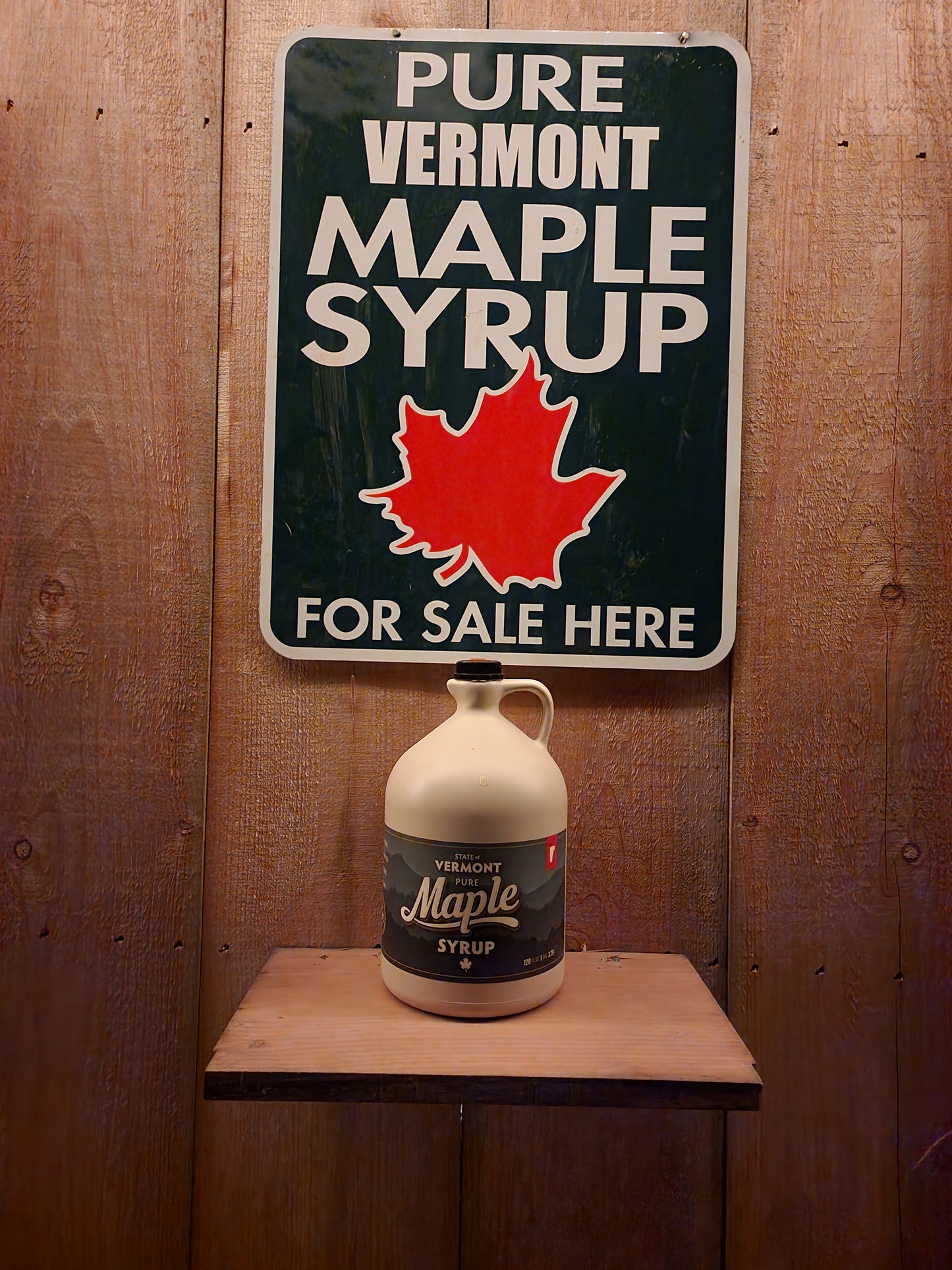 Pure Vermont Maple Syrup